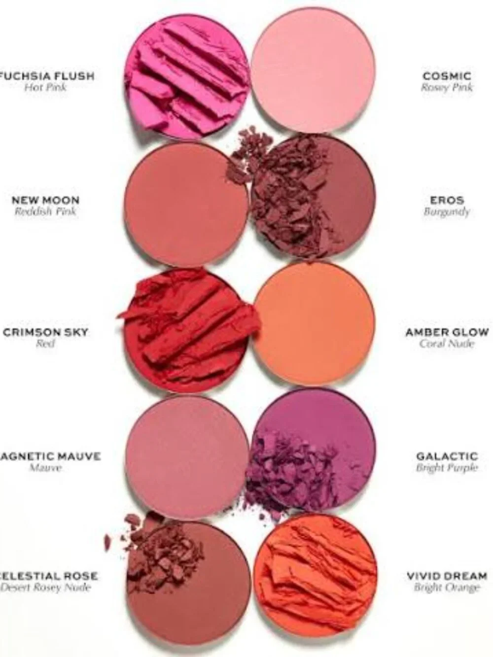 NEW MOON Skin Mimetic Microsuede Blush Matte Powder Blush NEW UNUSED